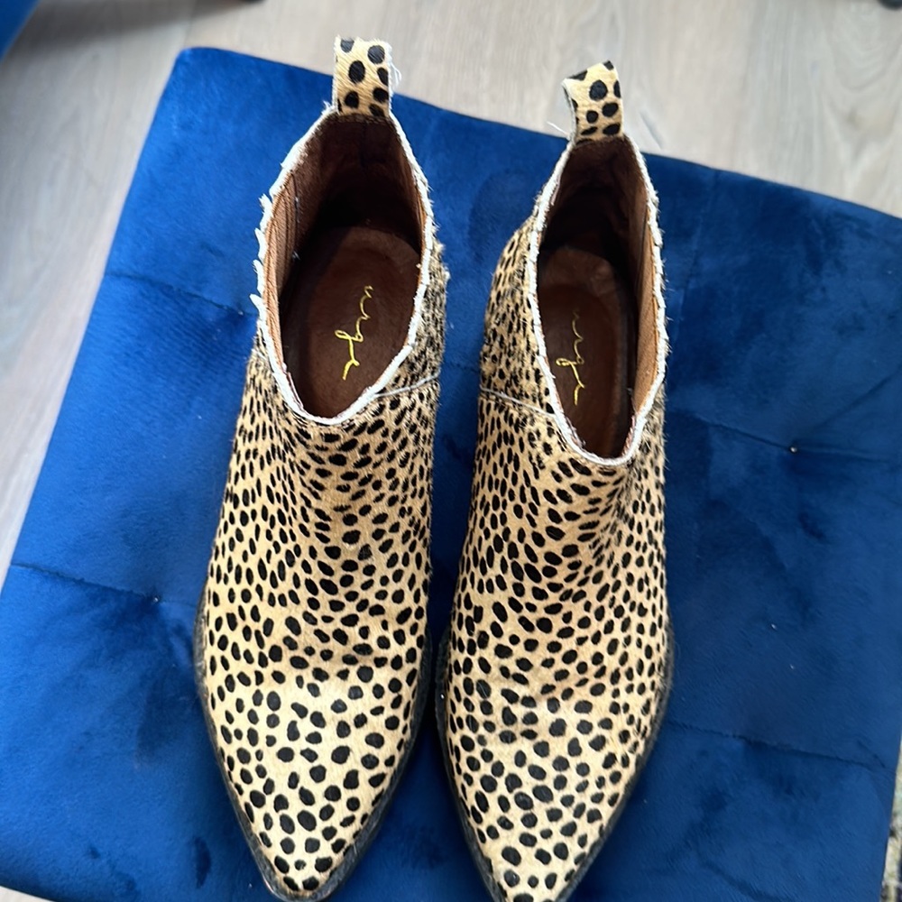 Urge calf hair leopard boots - Picture 2 of 6